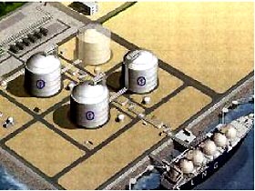 Taichung LNG facility