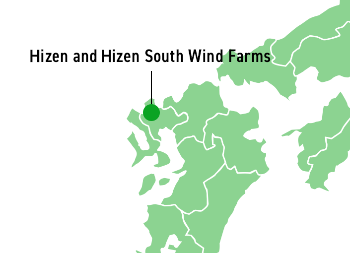 Hizen and Hizen South Wind Farms
