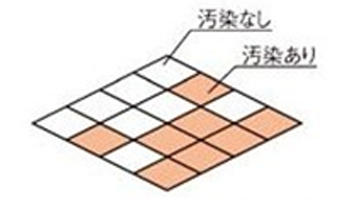 2.現地調査（汚染の有無を平面的に把握する）