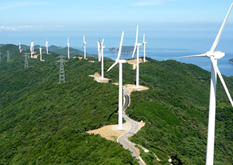 広川明神山風力発電所